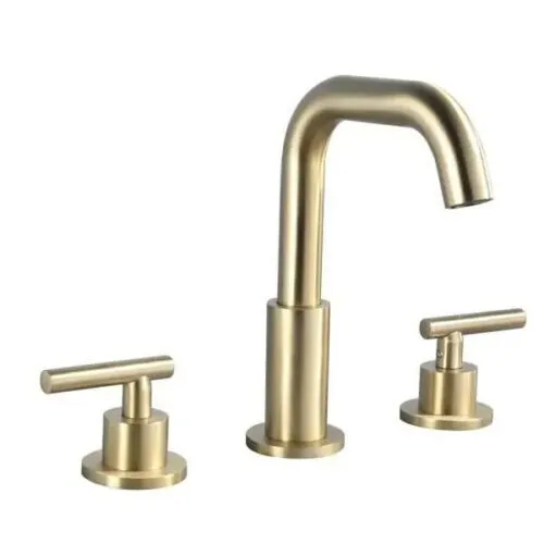 Ukishiro Orlando Widespread Bathroom Faucet Brushed Gold 1511BG SMD00JN22030908