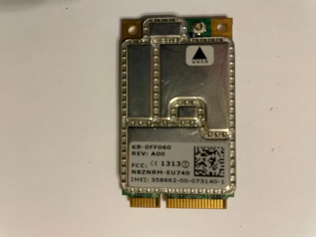 Dell 2XGNJ Wireless 5550 3G/HSPDA/WWAN/GPS Mobile Broadband PCI-E Mini