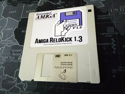 utilizzare i giochi A500 su A1200 AMIGA relokick 1.3 degrader Kickstart 1.3 KICK 1.3 DISCO 