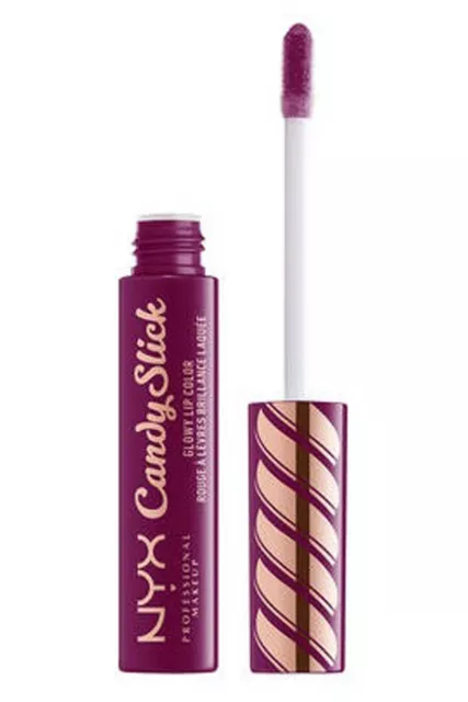 NYX Caramelo Slick Glowy Brillo de Labios Uva Expectations 07 Labios