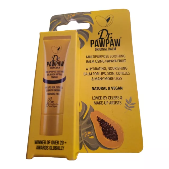 Dr. Pawpaw Original Multipurpose Balm For Lips, Skin, Cuticles & More 0.33 oz