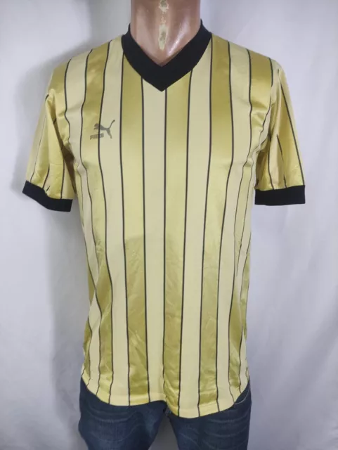 PUMA Fußball Trikot Herren Größe L Soccer Vintage Trikot Menschen Sport Jersey