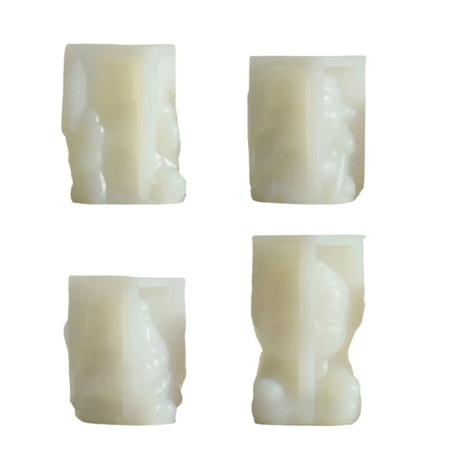 Cylinder Candle Molds Silicone Mold for Candle Making Decorations Candle Moulds
