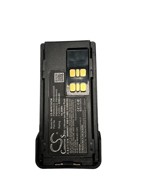 Two-Way Radio Battery CS-MPR750TW For Motorola PMNN4489A,PMNN4490,PMNN4490A