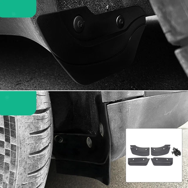4 Garde-boue Pour KIA EV3 2024 - Protection Pneus, ABS Noir - 9