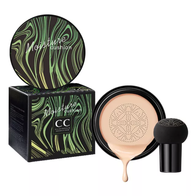 Air Cushion Mushroom Head CC Cream Concealer Moisturize Makeup BB Foundation