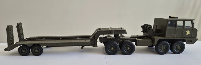 Camion Militaire Berliet Porte-char T12 Solido échelle 1:50 - Complet Avec Décalcomanies