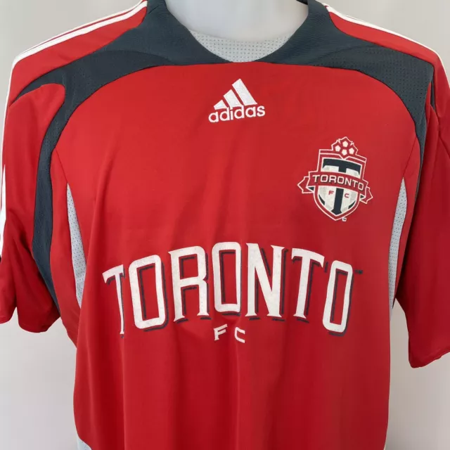 Toronto FC 2007 Home Football Shirt Soccer Jersey Camisa MLS Adidas Mens XL