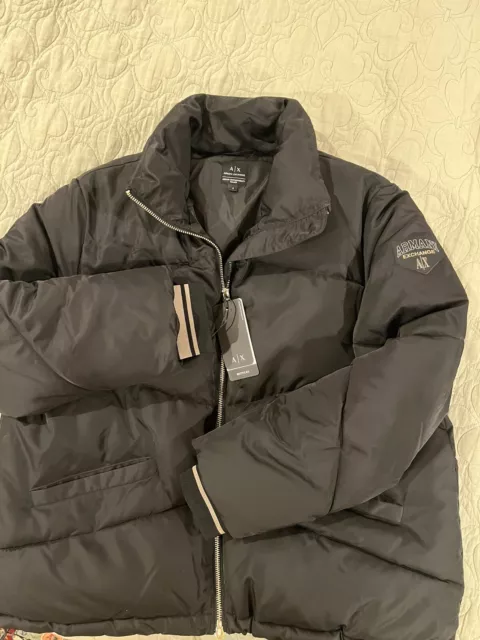 ARMANI EXCHANGE PUFFER jacket women small $150.00 - PicClick