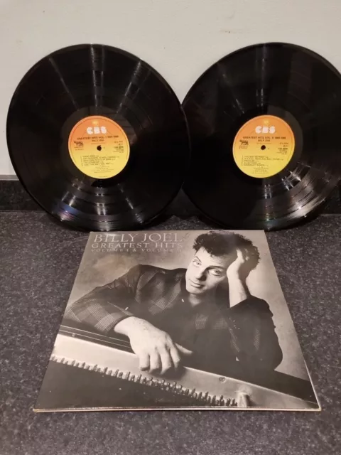NICE VINYL BILLY JOEL "GREATEST HITS VOL I & II" 2x LP CBS 88666 1985