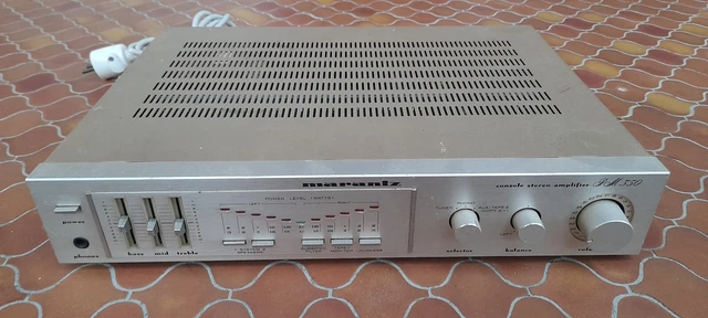 Ampli Vintage Fisher Model CA 350 (2X55 Watts) - Photo, audio & vidéo
