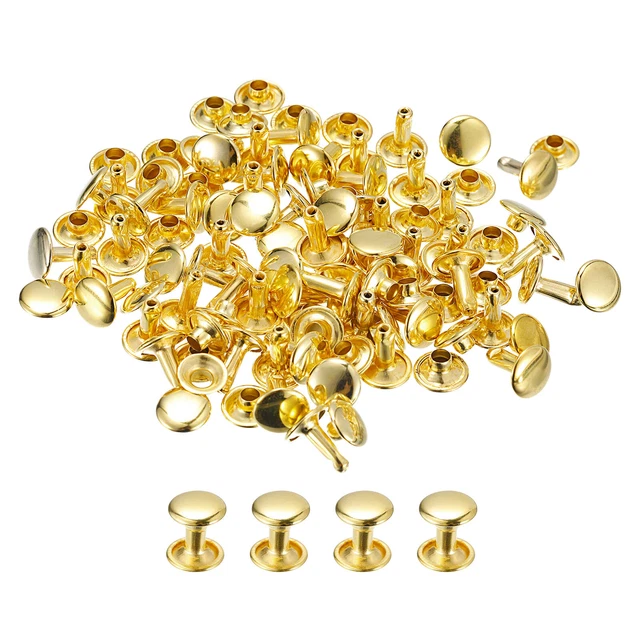 Nouveau 100 ensembles 5/6/7/8/9mm en laiton métal Double