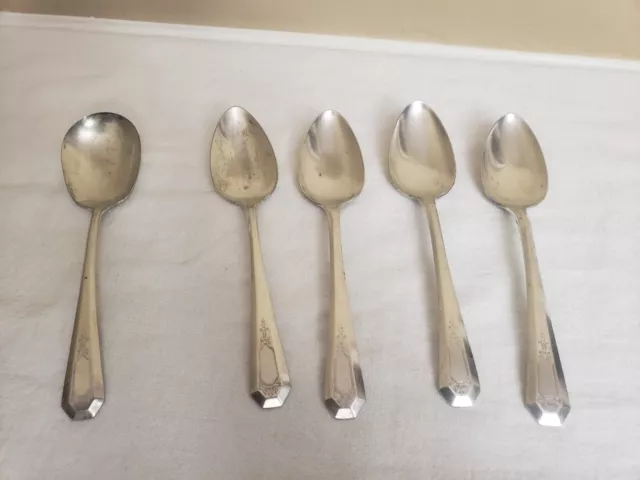 Vintage Wm Rogers & Son AA Spoons Pat June 14-20