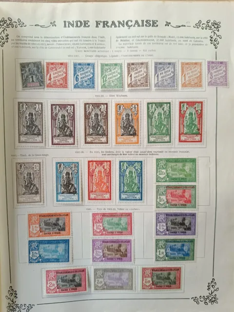 timbres inde française sur Feuille