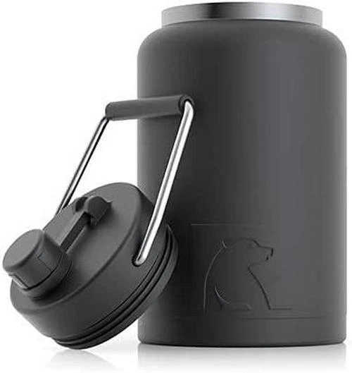 RTIC Jug with Handle, Half Gallon, Large Double Vacuum Insulated Water Bottle