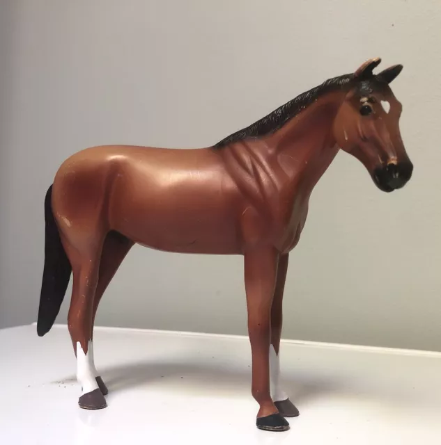 Breyer Chestnut Classic Size Collectible Model Horse Brown W/ White Heart 5"