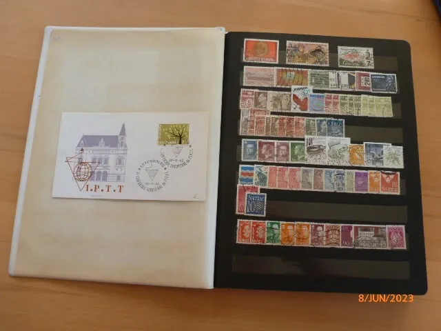 Europa Briefmarkensammlung gestempelt und auch postfrisch