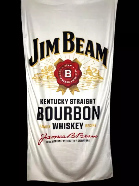 JIM BEAM KENTUCKY Straight Bourbon Whiskey Light Weight Microfiber ...