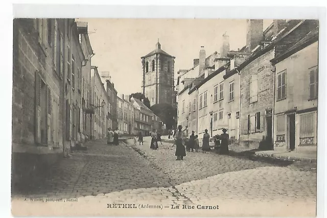 08 Rethel , La Rue Carnot