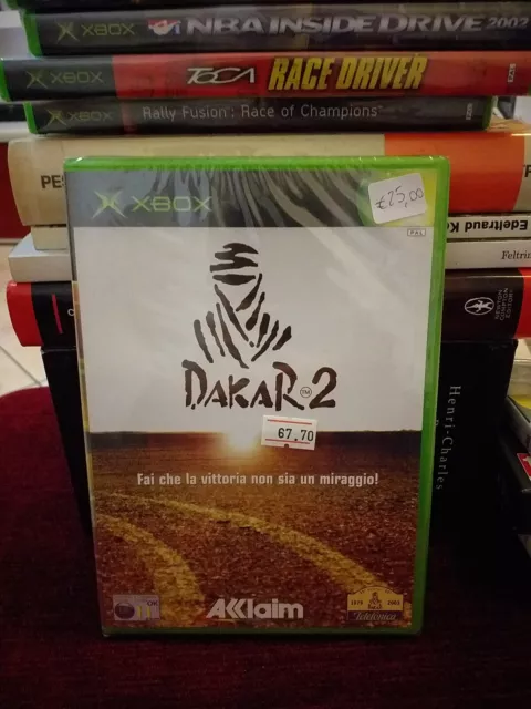 dakar 2 videogioco x.box nuovo ancora in cellophane.25 euro più 1.90 sped
