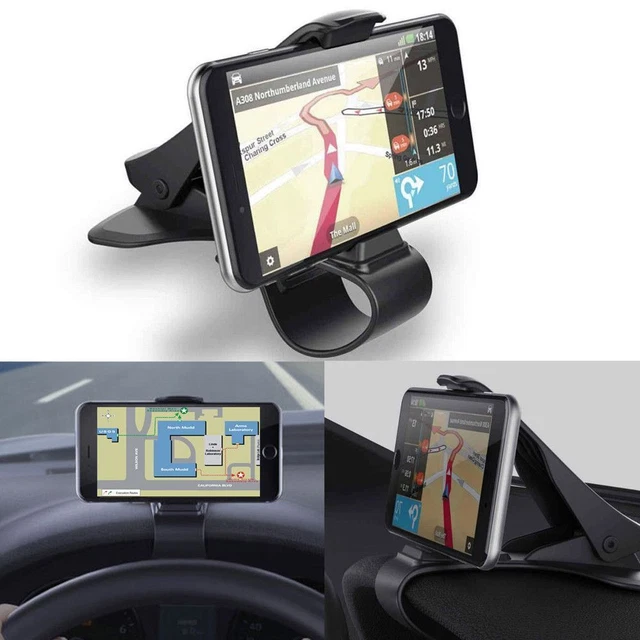 Support Voiture Quad Lock Avec Charge Sans Fil - Compatible Galaxy S25 Ultra - Fixation Tableau De Bord Ou Console