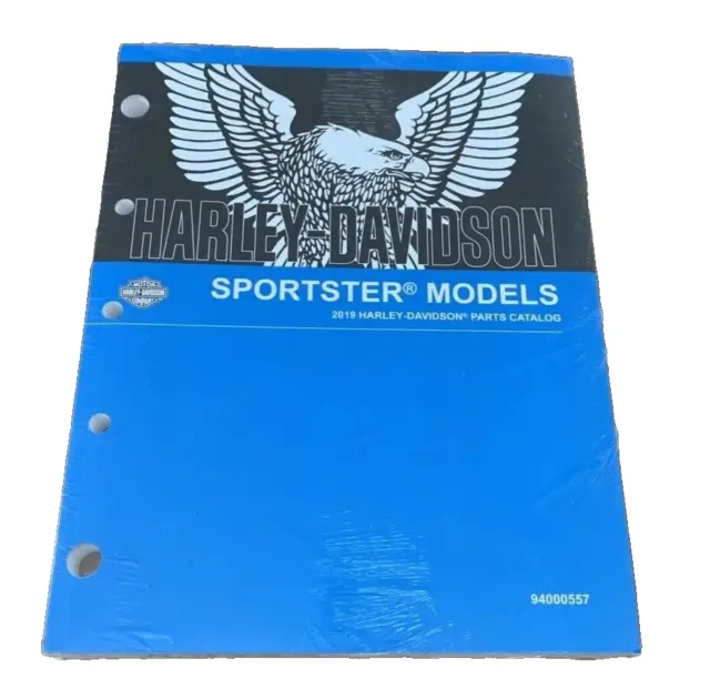 Harley Davidson 2019 Sportster Models OEM Parts Catalog 94000557 New in Plastic