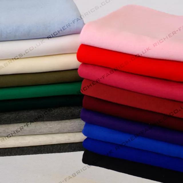 Plain Fleece Fabric Sweatshirt Hoodie Jersey Schoolwear Cotton Acrylic Material