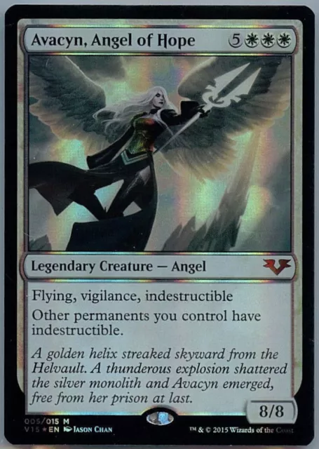 mtg magic Avacyn, Angel of Hope FOIL ENGLISH FTV from the vault angel of hope