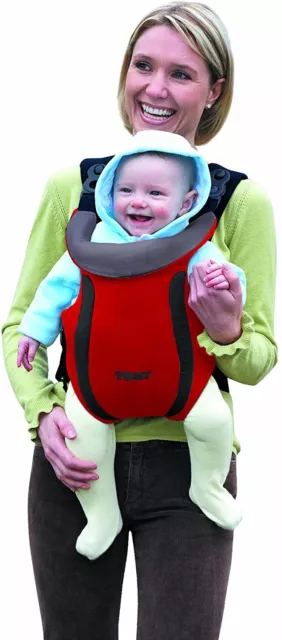 Tomy Freestyle Premier Baby Infant Carrier Red/Black from 3.5kg - 12 kg