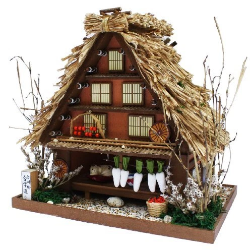 8611 Billy handmade Dollhouse Kit Road Ser.Road Shirakawa Shirakawa-go by Billy