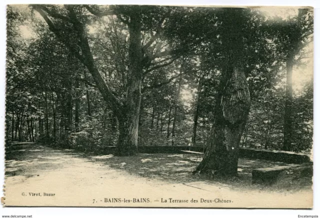 CPA-Carte postale-FRANCE   Bains les Bains - La Terrasse des Deux Chênes - 1927