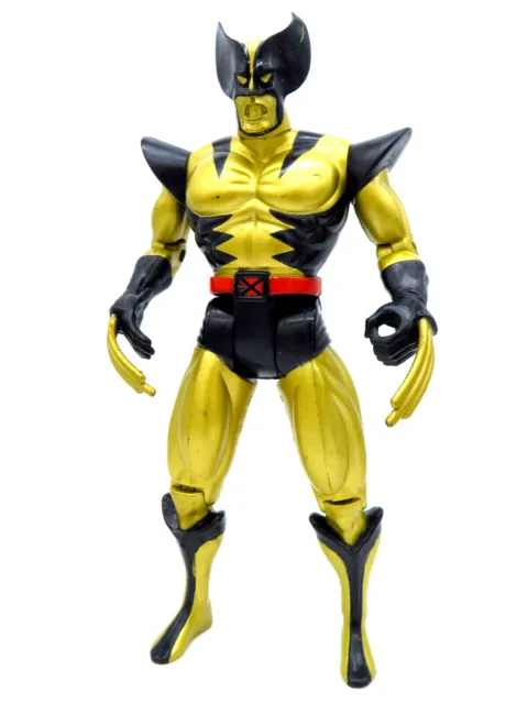 Marvel Figure - 1993 Metallic Mutants Wolverine 10" Deluxe - Toybiz Xmen Vtg