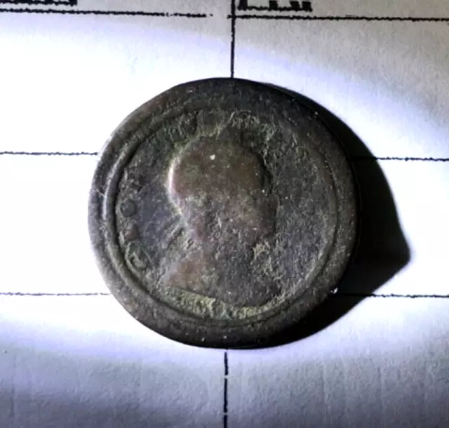 ☆ AWESOME !! - 300+ Year Old Copper Coin ☆ King George I Farthing !! ☆