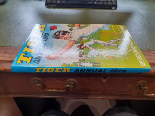 Vintage Tiger Annual 1979 A Fleetway Annual - Price Unclipped - Good/Very Good 2