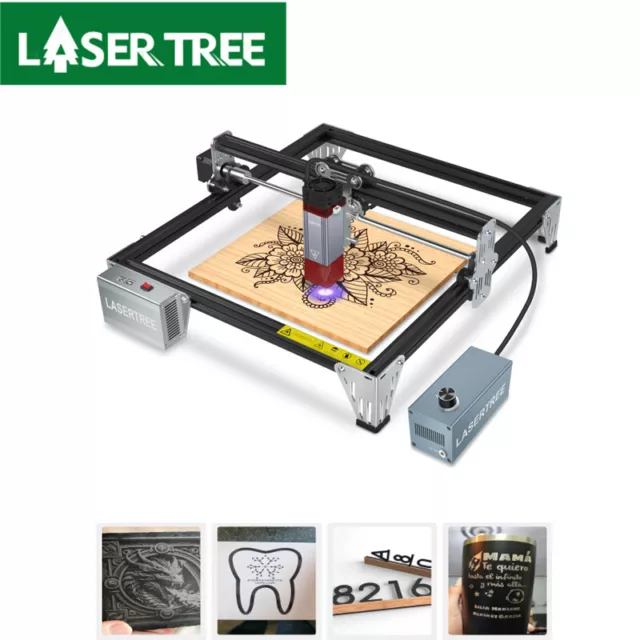 LASER TREE K1 Mini Laser Gravur und Schneidemaschine mit 10W Laserkopfmodul