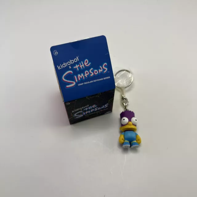 Kidrobot Bartman Simpsons Keychain Mini Figure 1.5"  Series 2