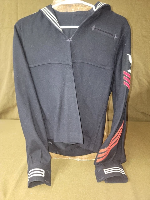 WWII US NAVY Aviation Mechanic's Mate Top Named to J.W. Durham £33.02 ...