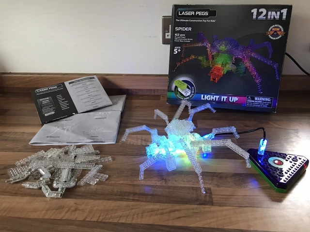 Laser pegs spider outlet