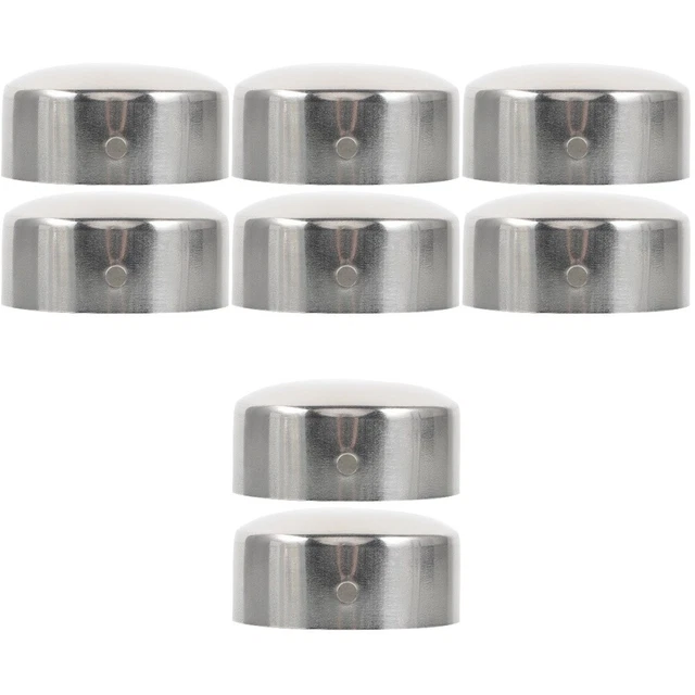 8 piezas conector de extensión de tapa extremo tapa de sujeción de pasamanos suministro