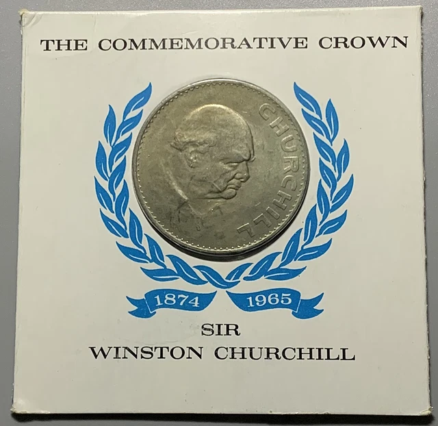 1965 Great Britain United Kingdom Sir Churchill Commemorative Crown