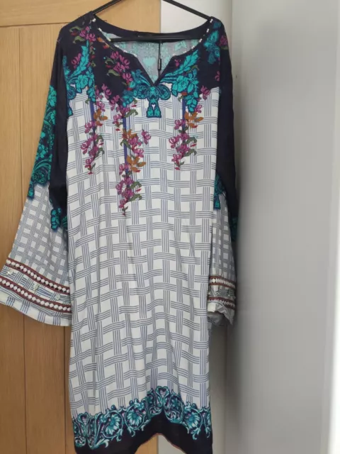 Bonanza satrangi kurti best sale 2019