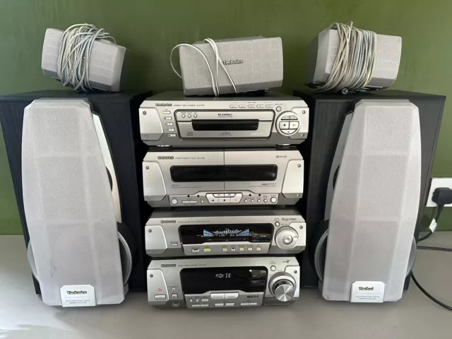 Technics SC-DV290 HiFi Stack System VGC Tested with original remote