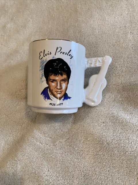 Elvis Presley 1935-1977 Collectible Coffee Mug Cup Memorabilia