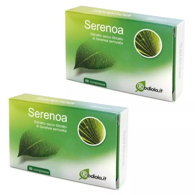 Serenoa Repens 60 compresse x2 (120) 640mg AL GIORNO PROSTATA