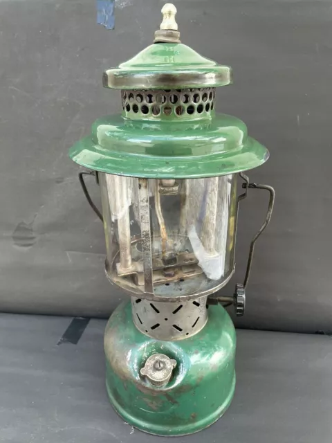 Alt Vintage Coleman ALADDIN Umwandlung 1944 Kerosene Pressure Laterne Lampe, USA