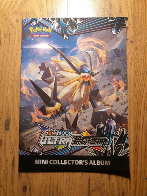 Pokemon Sun & Moon Ultra Prism Mini Collector's Album unused book TCG card hold