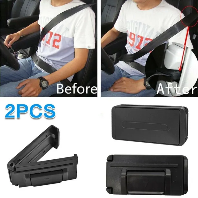Facile à installer ceinture de sécurité auto bouchon boucle clip ajusteur pou