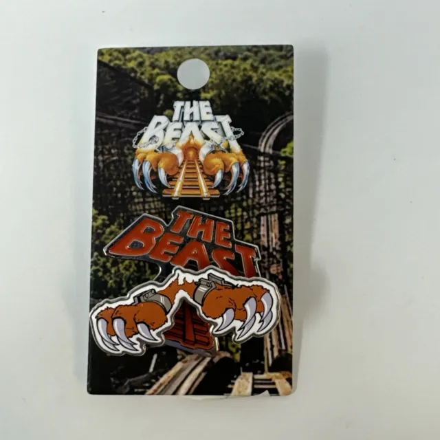 Kings Island 50th Anniversary Pin Collection The Beast Pin #17 2022