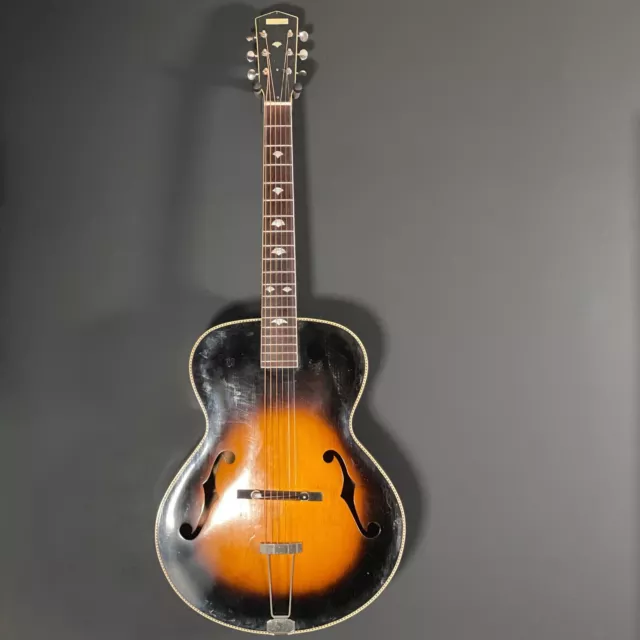 1936 Recording King Model 1285 Acoustic Archtop Made by Gibson - Prototype 3