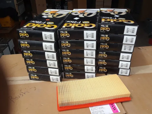 Eighteen New NAPA Gold 6077 Air Filters
